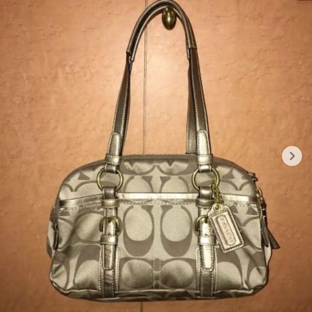 COACH コーチ ショルダーバッグ ボストンバッグ ゴールド < ブランド  COACH コーチ ショルダーバッグ ボストンバッグ ゴールド  < ブランドの