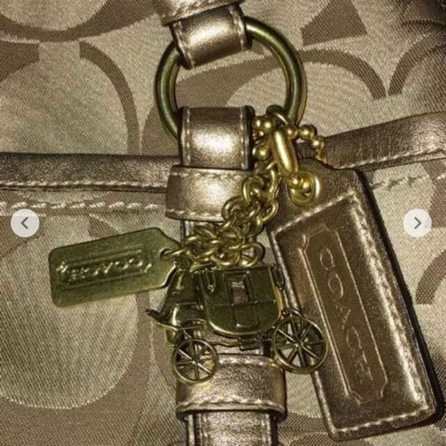 COACH コーチ ショルダーバッグ ボストンバッグ ゴールド < ブランド  COACH コーチ ショルダーバッグ ボストンバッグ ゴールド < ブランドの