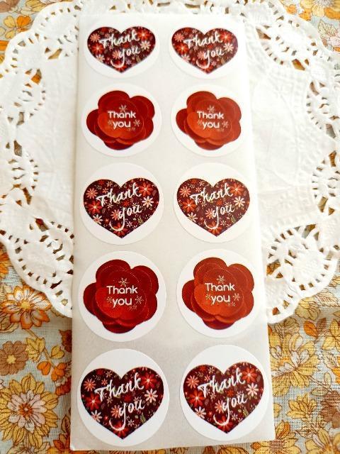 お裾分け☆花柄Thank Youギフトシールシート☆ < インテリア/ライフ  お裾分け☆花柄Thank Youギフトシールシート☆  < インテリア/ライフの