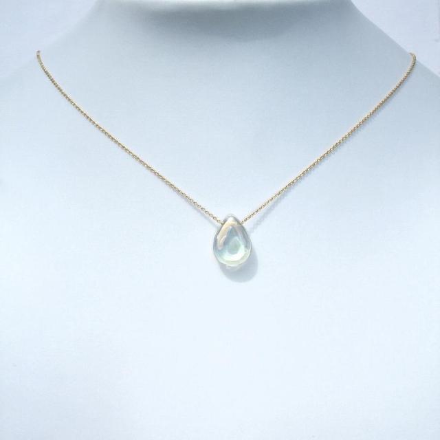 送料無料 即買い:オーロラ水晶超極細ネックレス(K16GP < 女性アクセサリー/時計  送料無料 即買い:オーロラ水晶超極細ネックレス(K16GP < 女性アクセサリー/時計の