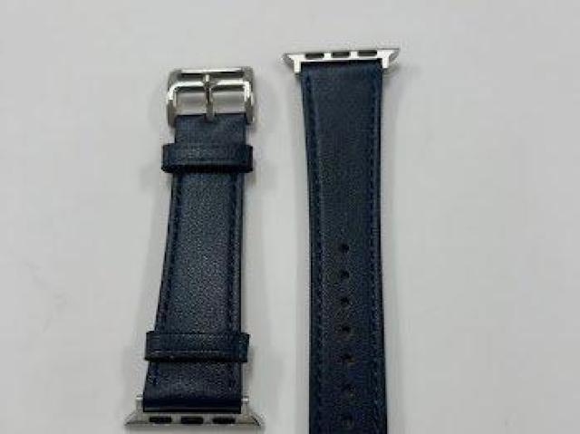 Apple Watch バンド 合皮 42/44/45mm ディープブルー < 家電/AV Apple Watch バンド 合皮 42/44/45mm ディープブルー < 家電/AVの