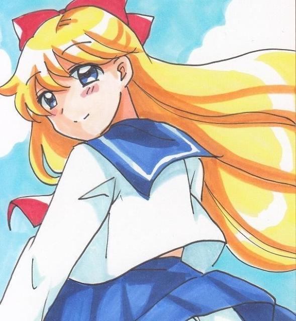 自作イラスト★セーラームーン 美奈子 ローアングル♪ < アニメ/コミック/キャラクター 自作イラスト★セーラームーン 美奈子 ローアングル♪ < アニメ/コミック/キャラクターの