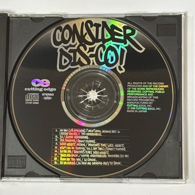 オムニバス / CONSIDER DISCO < CD/DVD/ビデオ オムニバス / CONSIDER DISCO < CD/DVD/ビデオの