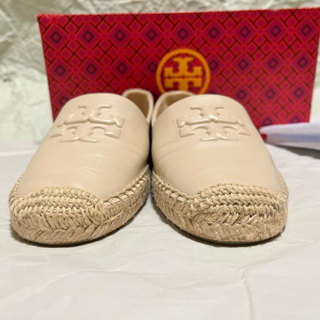 �y���i�z �g���[�o�[�` �G�X�p�h���[�� 23cm �x�[�W�� ���U�[ EVERLY �X���b�|�� TORY BURCH �� �u�����h�� 