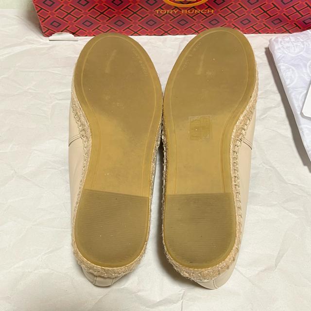 �y���i�z �g���[�o�[�` �G�X�p�h���[�� 23cm �x�[�W�� ���U�[ EVERLY �X���b�|�� TORY BURCH �� �u�����h�� 