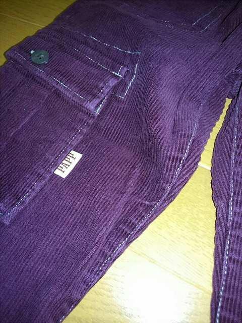 ☆新品同様☆pappパプ☆赤茶系コーデュロイパンツ☆110 < キッズ/ベビー  ☆新品同様☆pappパプ☆赤茶系コーデュロイパンツ☆110 < キッズ/ベビーの