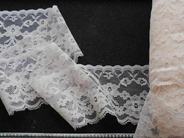 ラッセルレース パウダーベージュ 7.5cm幅 5m < ペット/手芸/園芸  ラッセルレース パウダーベージュ 7.5cm幅 5m  < ペット/手芸/園芸の