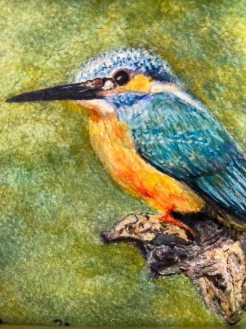 絵画 水彩画 水彩色鉛筆 ガッシュ水彩・透明水彩『カワセミ』 新品・未使用 真作保証 原画 < ホビー 絵画 水彩画 水彩色鉛筆 ガッシュ水彩・透明水彩『カワセミ』 新品・未使用 真作保証 原画 < ホビーの