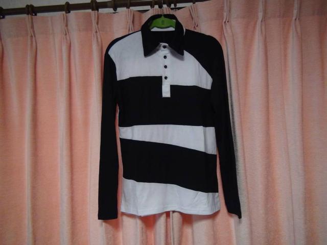 JUISHDENの白と黒のポロシャツ(L)!。 < 男性ファッション JUISHDENの白と黒のポロシャツ(L)!。 < 男性ファッションの