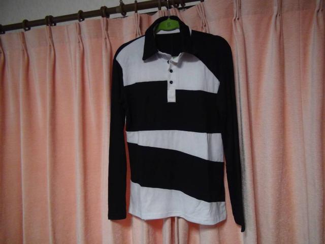 JUISHDENの白と黒のポロシャツ(L)!。 < 男性ファッション JUISHDENの白と黒のポロシャツ(L)!。 < 男性ファッションの