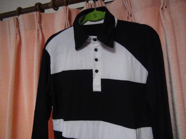 JUISHDENの白と黒のポロシャツ(L)!。 < 男性ファッション JUISHDENの白と黒のポロシャツ(L)!。 < 男性ファッションの