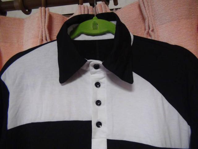 JUISHDENの白と黒のポロシャツ(L)!。 < 男性ファッション JUISHDENの白と黒のポロシャツ(L)!。 < 男性ファッションの