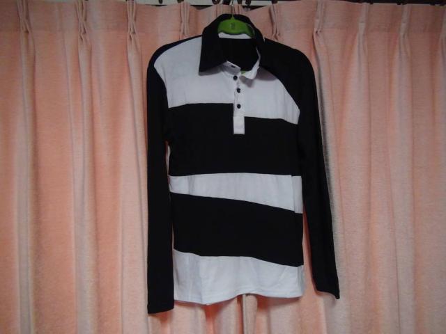 JUISHDENの白と黒のポロシャツ(L)!。 < 男性ファッション JUISHDENの白と黒のポロシャツ(L)!。 < 男性ファッションの