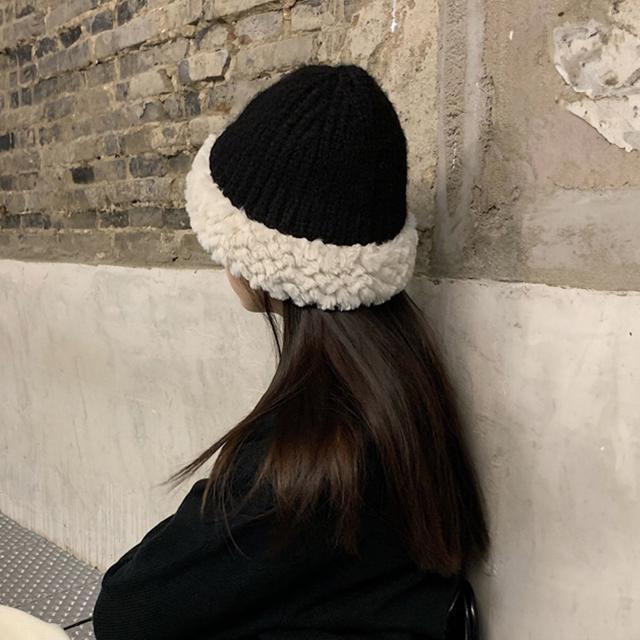 送料無料 新品 ニット バケットハット ボア異素材 秋冬 < 女性ファッション  送料無料 新品 ニット バケットハット ボア異素材 秋冬 < 女性ファッションの