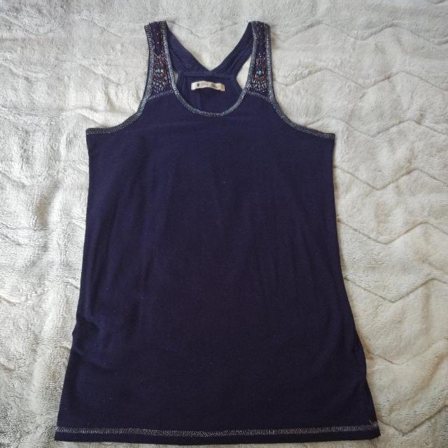 ブージュルード♪オシャレなタンクトップ♪フリーサイズ♪ビーズ装飾♪イオン姫路店にて購入♪ < ブランド ブージュルード♪オシャレなタンクトップ♪フリーサイズ♪ビーズ装飾♪イオン姫路店にて購入♪ < ブランドの