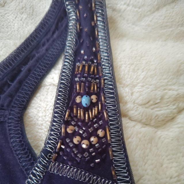 ブージュルード♪オシャレなタンクトップ♪フリーサイズ♪ビーズ装飾♪イオン姫路店にて購入♪ < ブランド ブージュルード♪オシャレなタンクトップ♪フリーサイズ♪ビーズ装飾♪イオン姫路店にて購入♪ < ブランドの