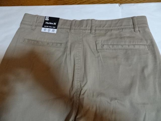 ハーレー【Hurley】 【COTTON TWILL PANT】 綿素材 ツイルパンツ32インチ < ブランド  ハーレー【Hurley】 【COTTON TWILL PANT】 綿素材 ツイルパンツ32インチ < ブランドの