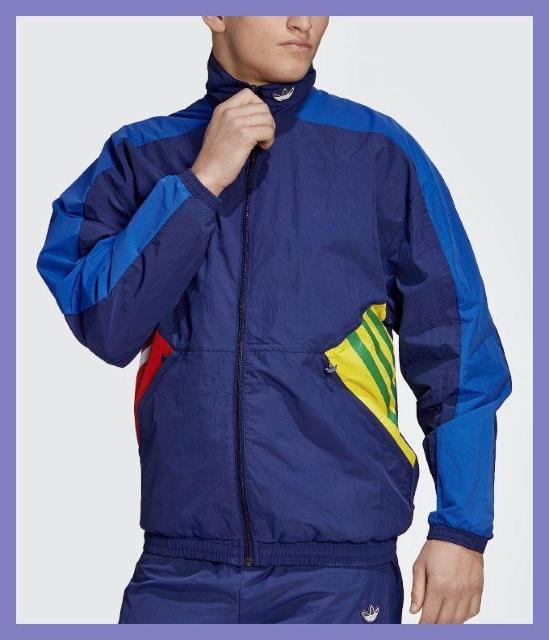 ☆アディダス☆超美品レア♪団結刺繍裏地メッシュスタンドカラーブルゾンM☆ < ブランド ☆アディダス☆超美品レア♪団結刺繍裏地メッシュスタンドカラーブルゾンM☆ < ブランドの