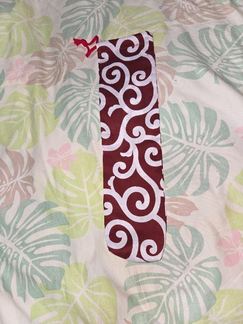 ★新品赤×白唐草模様大柄リコーダー入れ巾着袋 < キッズ/ベビー  ★新品赤×白唐草模様大柄リコーダー入れ巾着袋  < キッズ/ベビーの