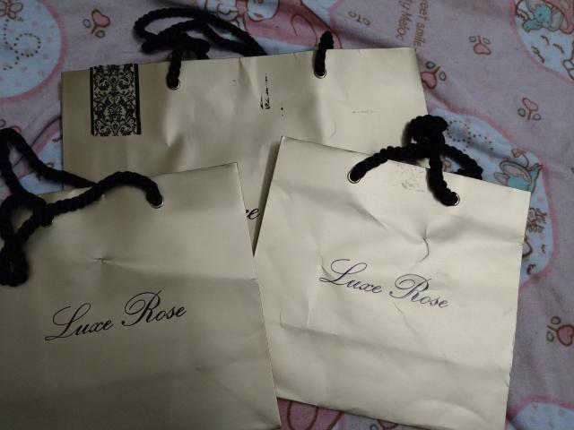 Luxe  Rose☆ショッパー3枚 < ブランド  Luxe  Rose☆ショッパー3枚  < ブランドの