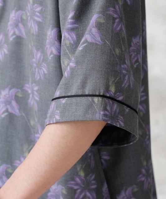 ☆nano・universe ナノユニバース フラワー ベースボールシャツ/シャツ/メンズ/M < ブランド ☆nano・universe ナノユニバース フラワー ベースボールシャツ/シャツ/メンズ/M < ブランドの