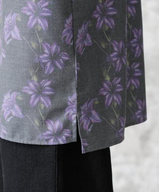 ☆nano・universe ナノユニバース フラワー ベースボールシャツ/シャツ/メンズ/M < ブランド ☆nano・universe ナノユニバース フラワー ベースボールシャツ/シャツ/メンズ/M < ブランドの