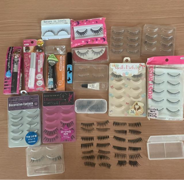 切手可 つけまつげ セット < 香水/コスメ/ネイル 切手可 つけまつげ セット < 香水/コスメ/ネイルの