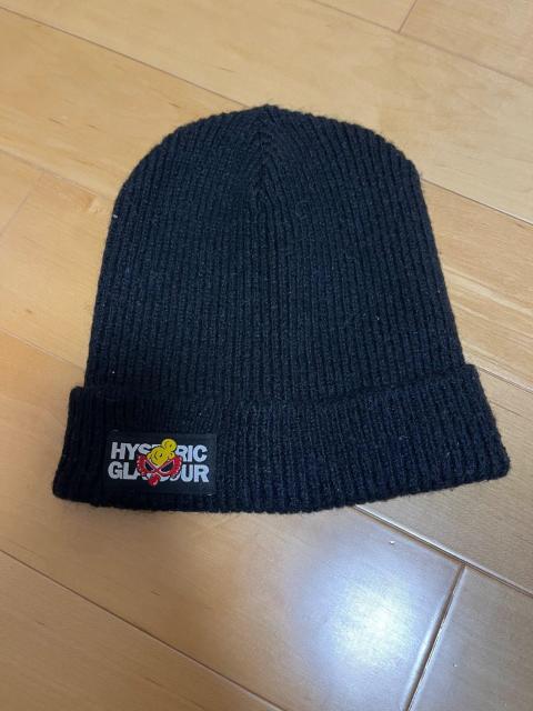 HYSTERIC MINI ニット帽 黒 Lサイズ < ブランド HYSTERIC MINI ニット帽 黒 Lサイズ < ブランドの