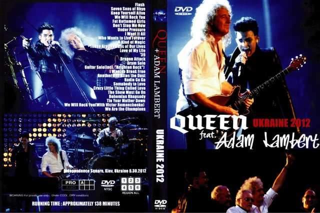 QUEEN UKRAINE 2012 クイーン アダム・ランバート < CD/DVD/ビデオ  QUEEN UKRAINE 2012 クイーン アダム・ランバート  < CD/DVD/ビデオの