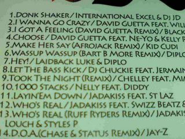 sGRAND SLAM ROUND3tJAY-Z DMX LADY GAGA SNOOP DOGG NE-YO  CD/DVD/rfI 