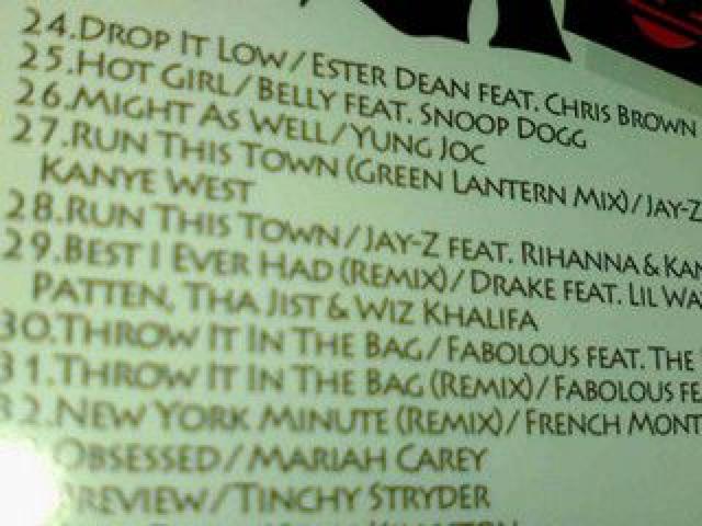 sGRAND SLAM ROUND3tJAY-Z DMX LADY GAGA SNOOP DOGG NE-YO  CD/DVD/rfI 