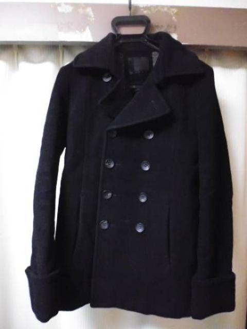 OURET オーレット タスマニアウール Pコート 黒 < 男性ファッション  OURET オーレット タスマニアウール Pコート 黒  < 男性ファッションの