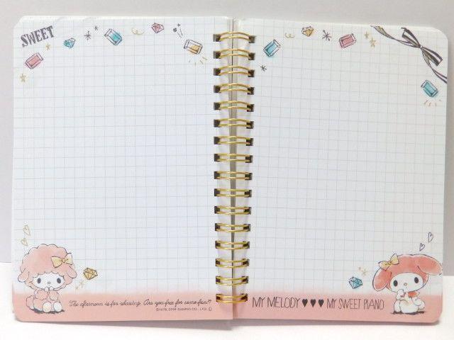 《New》マイメロディ&ピアノ★学校.オフィスで大活躍*ダブルリングノート<B6サイズ> < インテリア/ライフ 《New》マイメロディ&ピアノ★学校.オフィスで大活躍*ダブルリングノート<B6サイズ> < インテリア/ライフの