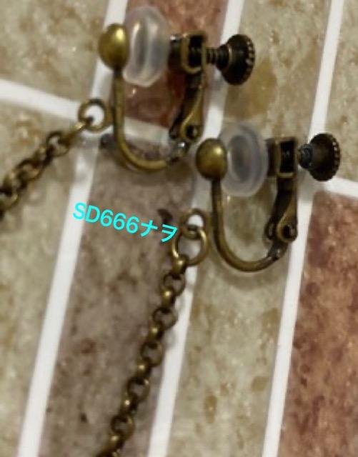 【売り切り】アイボリー色♪透かしモチーフのアンティークカラーイヤリング < 女性アクセサリー/時計  【売り切り】アイボリー色♪透かしモチーフのアンティークカラーイヤリング < 女性アクセサリー/時計の