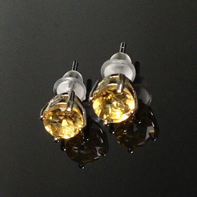 《高品質ピアス》宝石質 天然石シトリン ペア(価格)S925 < 女性アクセサリー/時計  《高品質ピアス》宝石質 天然石シトリン ペア(価格)S925  < 女性アクセサリー/時計の