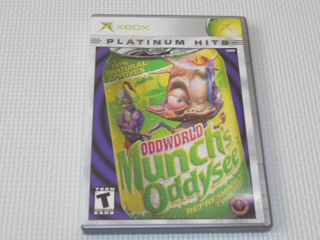 xbox★ODDWORLD Munch's Oddysee PLATINUM HITS 海外版 < ゲーム本体/ソフト  xbox★ODDWORLD Munch's Oddysee PLATINUM HITS 海外版  < ゲーム本体/ソフトの