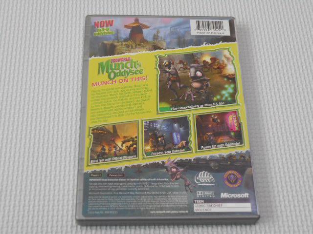 xbox★ODDWORLD Munch's Oddysee PLATINUM HITS 海外版 < ゲーム本体/ソフト  xbox★ODDWORLD Munch's Oddysee PLATINUM HITS 海外版 < ゲーム本体/ソフトの
