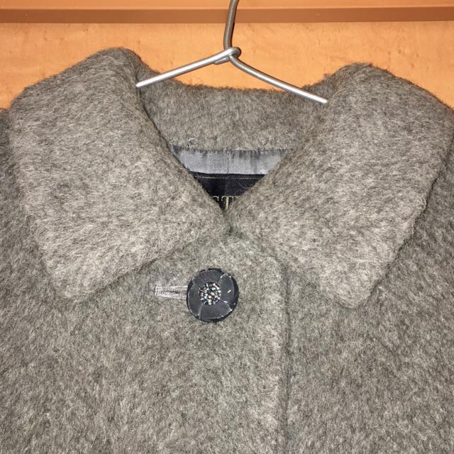 東京スタイル TOKYO STYLE   ヴィンテージ アルパカコート グレー M-L < 女性ファッション  東京スタイル TOKYO STYLE   ヴィンテージ アルパカコート グレー M-L < 女性ファッションの