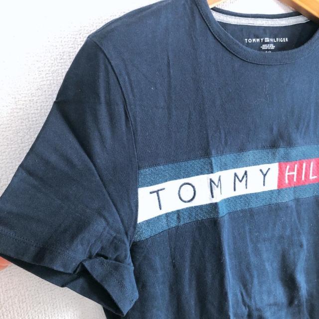 TOMMY HILFIGER/g~[qtBK[ԔzFSTVclCr[S*JWAR[f  uh 