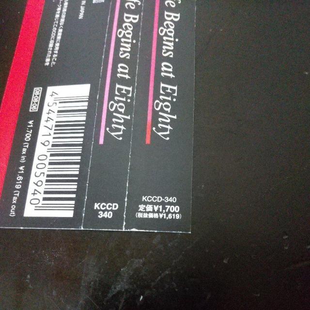 80kidzwLife Begins at Eightyxmy MUSIC y  CD/DVD/rfI 