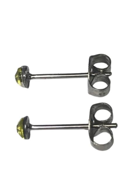 2個1セット 幅3mm ラインストーン スタッドピアス イエロー 両耳用 ステンレス アクリル製 シンプル つけっぱなしOK 安い < 女性アクセサリー/時計  2個1セット 幅3mm ラインストーン スタッドピアス イエロー 両耳用 ステンレス アクリル製 シンプル つけっぱなしOK 安い < 女性アクセサリー/時計の