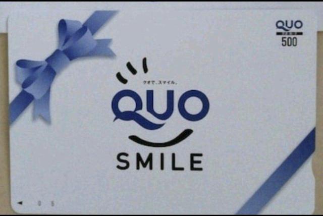 QUO�J�[�h�@500 