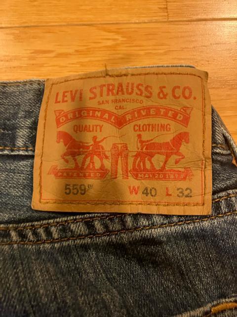 LEVI’S リーバイス 559リラックスデニム 超大きい sizeW40 < ブランド LEVI’S リーバイス 559リラックスデニム 超大きい sizeW40 < ブランドの