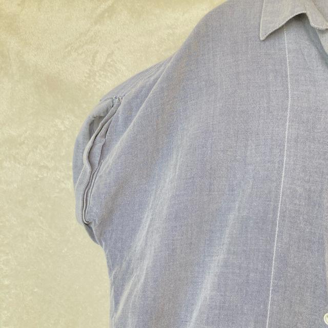 marshmallow crown ドルマン 古着 デニム風 薄手 シャツ F N2m < 女性ファッション marshmallow crown ドルマン 古着 デニム風 薄手 シャツ F N2m < 女性ファッションの