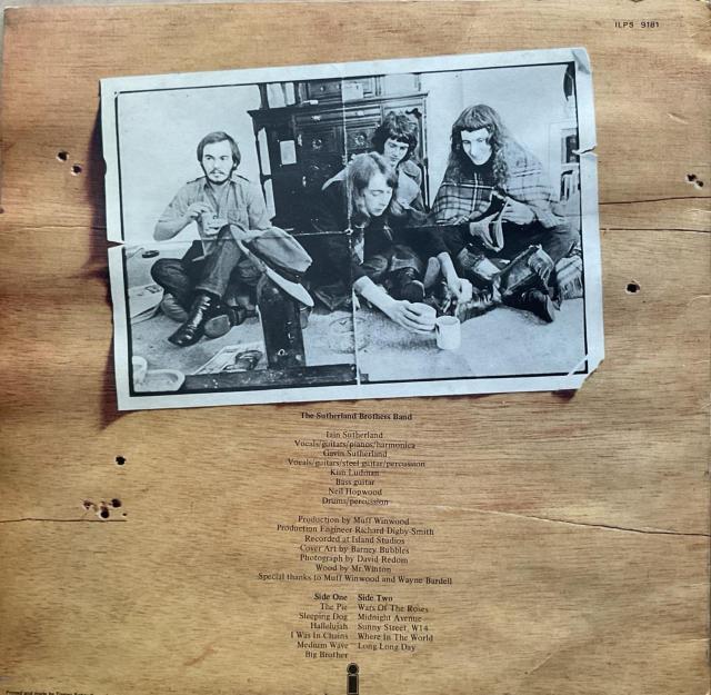 THE SUTHERLAND BROTHERS BAND / THE SUTHERLAND BROTHERS BAND < CD/DVD/ビデオ THE SUTHERLAND BROTHERS BAND / THE SUTHERLAND BROTHERS BAND < CD/DVD/ビデオの