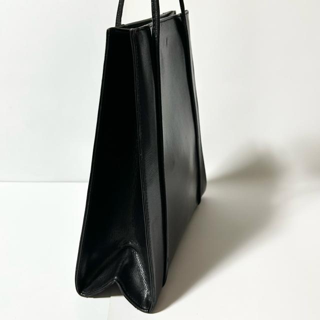 美品 Salvatore Ferragamo フェラガモ E219291 レザー ハンドバッグ ブラック < ブランド 美品 Salvatore Ferragamo フェラガモ E219291 レザー ハンドバッグ ブラック < ブランドの