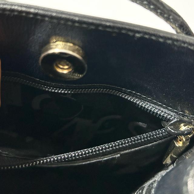 美品 Salvatore Ferragamo フェラガモ E219291 レザー ハンドバッグ ブラック < ブランド 美品 Salvatore Ferragamo フェラガモ E219291 レザー ハンドバッグ ブラック < ブランドの