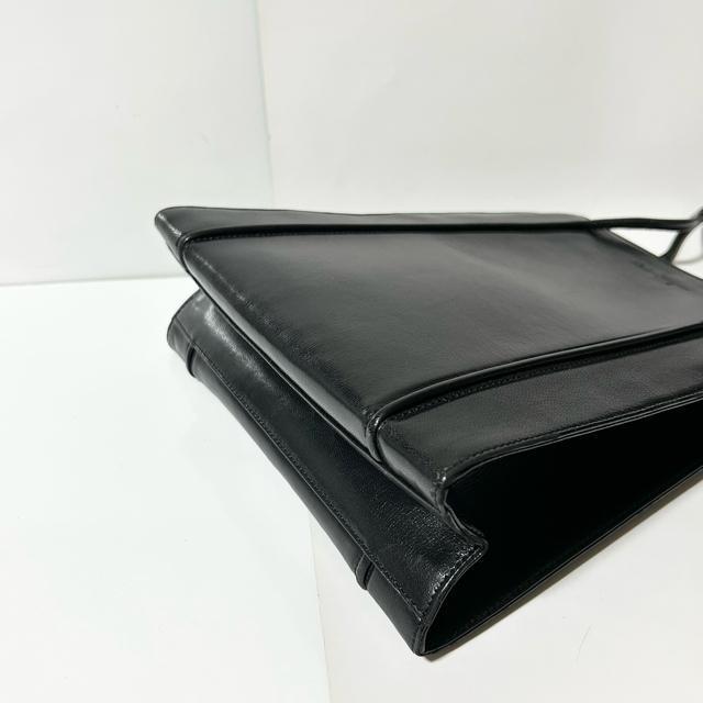 美品 Salvatore Ferragamo フェラガモ E219291 レザー ハンドバッグ ブラック < ブランド 美品 Salvatore Ferragamo フェラガモ E219291 レザー ハンドバッグ ブラック < ブランドの