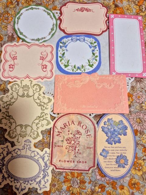 お裾分け☆花柄メッセージカード10枚☆5 < インテリア/ライフ お裾分け☆花柄メッセージカード10枚☆5 < インテリア/ライフの