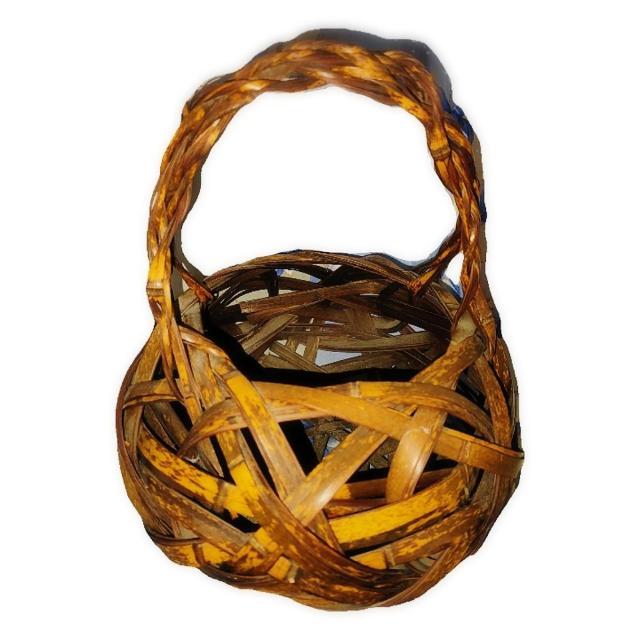 アンティーク調 伝統工芸 竹籠 持ち手付き 花かご 小物入れ 和モダン インテリア < インテリア/ライフ アンティーク調 伝統工芸 竹籠 持ち手付き 花かご 小物入れ 和モダン インテリア < インテリア/ライフの